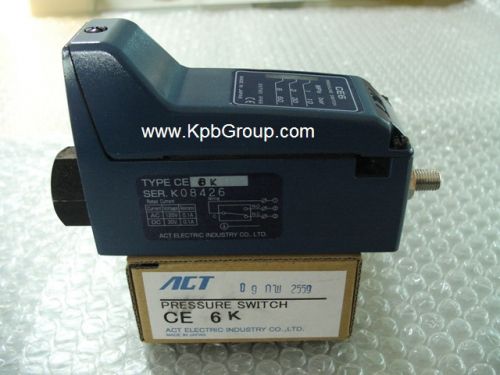 CE6K ACT Electric Industry Pressure Switch Series K 
